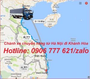 Chành xe chuyển hàng từ Hà Nội đi Khánh Hòa