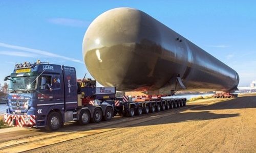 Van-tai-duong-bo Dịch vụ chở hàng siêu trường siêu trọng