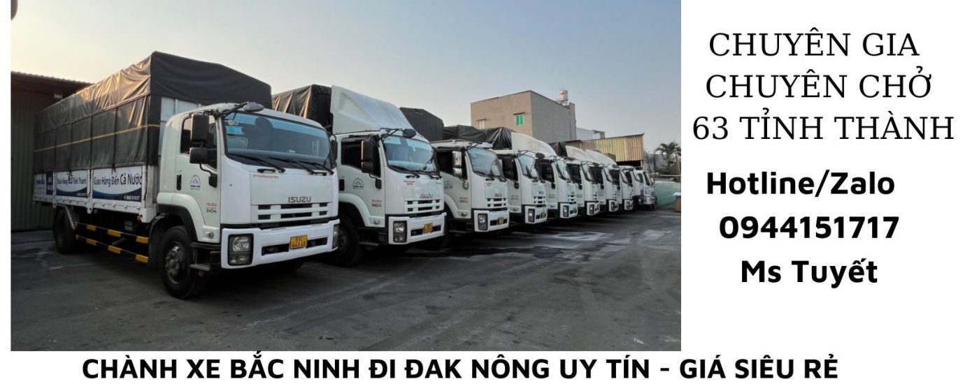 Chành xe Bắc Ninh đi Đak Nông