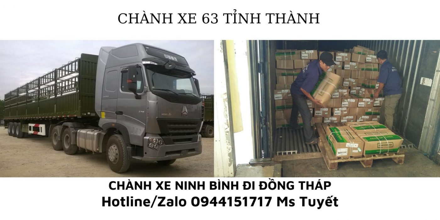 Chành xe Ninh bình đi Đồng Tháp