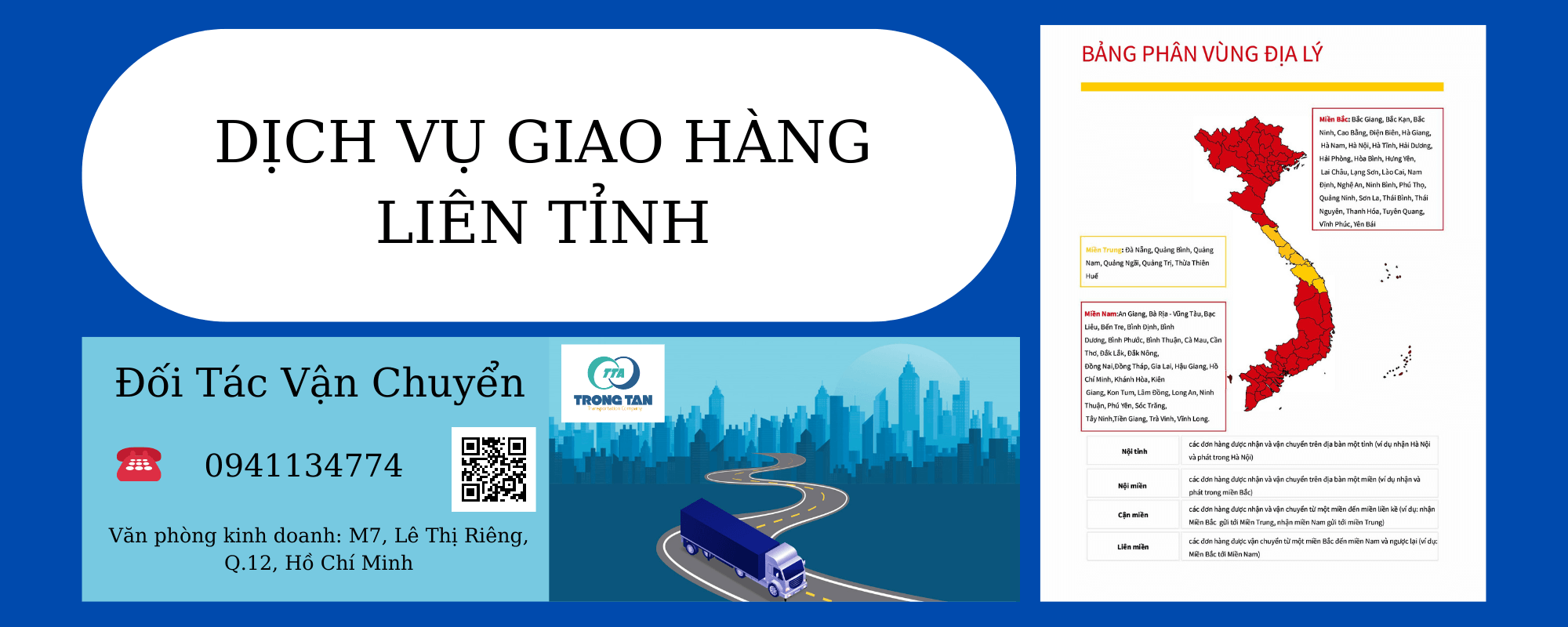 Dịch vụ giao hàng liên tỉnh