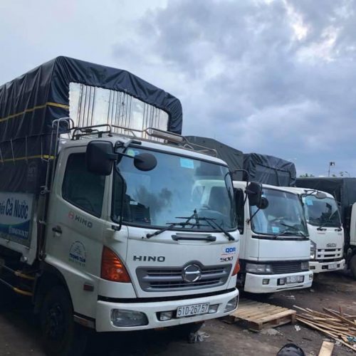 Đội xe vận tải sài gòn