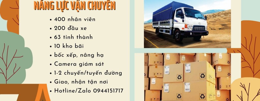 Năng lực Vận chuyển hàng từ bạc liêu đi vĩnh long