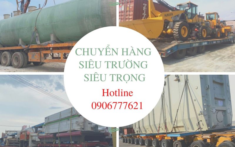 Chuyển hàng siêu trường siêu trọng đi bắc nam