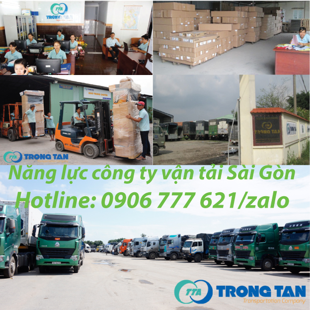 Năng Lực công ty vận tải Sài Gòn 