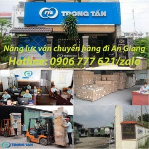 Năng Lực vận chuyển hàng đi An Giang