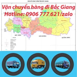 Vận chuyển hàng đi Bắc Giang