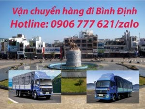 Vận chuyển hàng đi Bình Định