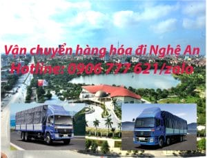 Vận chuyển hàng hóa đi Nghệ An