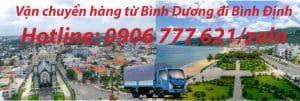 Vận chuyển hàng từ Bình Dương đi Bình Định