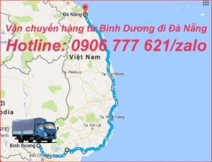 Vận chuyển hàng từ Bình Dương đi Đà Nẵng