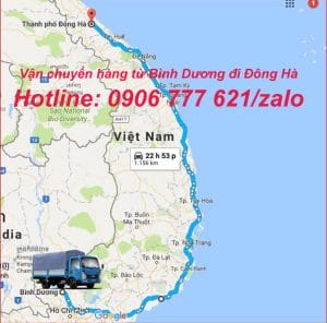 Vận chuyển hàng từ Bình Dương đi Đông Hà