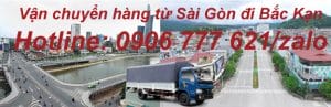 Vận chuyển hàng từ Sài Gòn đi Bắc Kạn