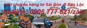 Vận chuyển hàng từ Sài Gòn đi Đà Lạt