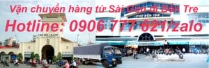 Vận chuyển hàng từ Sài Gòn đi Vĩnh Long