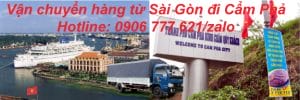 Vận chuyển hàng từ Sài Gòn đi Cẩm Phả