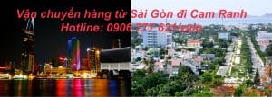 Vận chuyển hàng từ Sài Gòn đi Cam Ranh