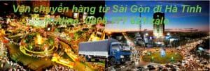 Vận chuyển hàng từ Sài Gòn đi Hà Tĩnh