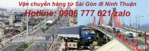 Vận chuyển hàng từ Sài Gòn đi Ninh Thuận