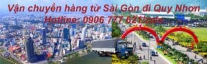 Vận chuyển hàng từ Sài Gòn đi Quy Nhơn