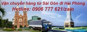 Vận chuyển hàng từ Sài Gòn đi Thái Bình