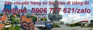 Vận chuyển hàng từ Sài Gòn đi Uông Bí