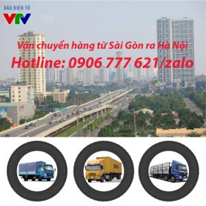 Vận chuyển hàng từ Sài Gòn ra Hà Nội